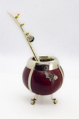 MATE PORITO ALPACA PESCADO CON BOMBILLA