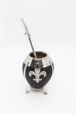 MATE ZAPALLO ALPACA C/ BOMBILLA